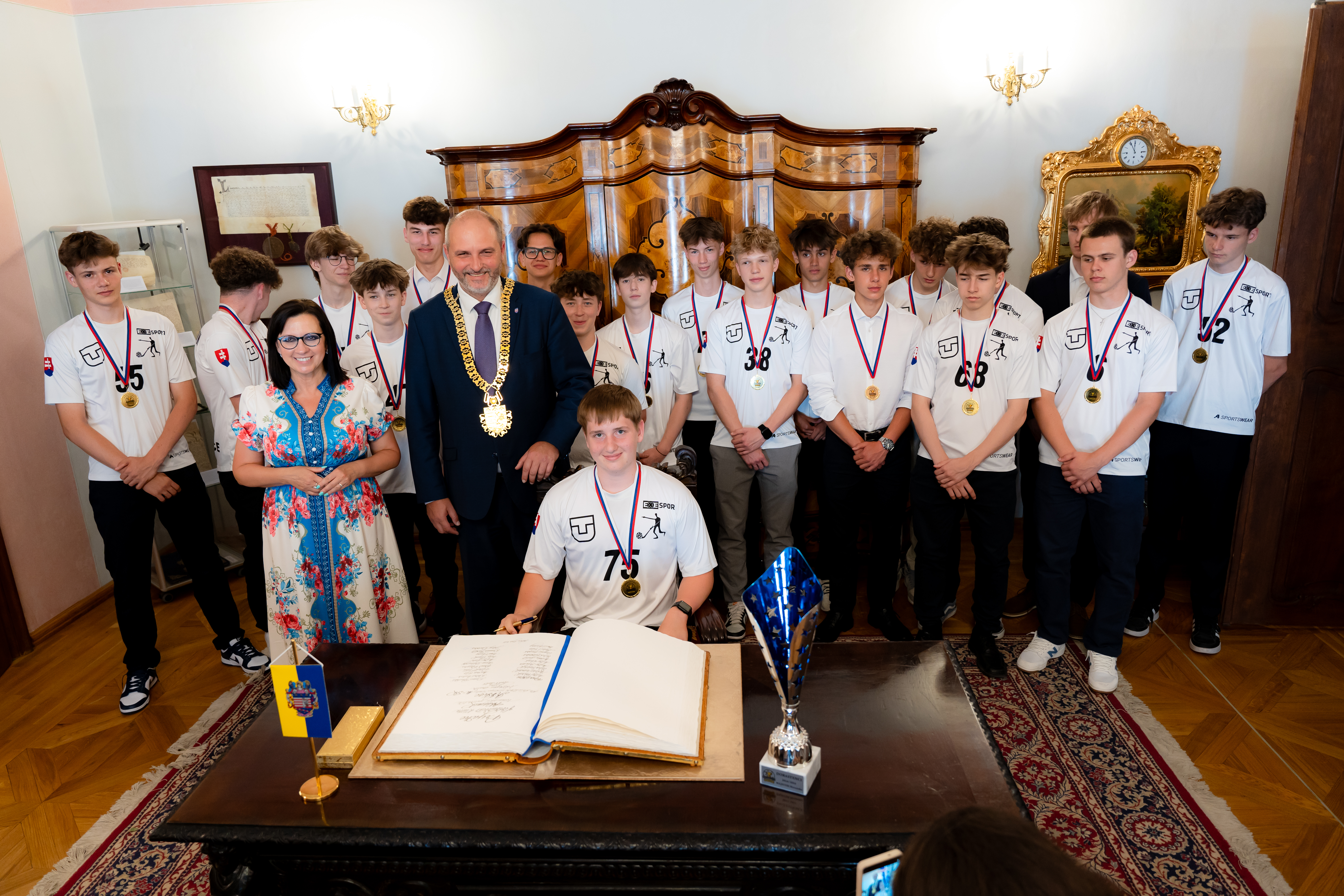 Prijatie sportovcov -31